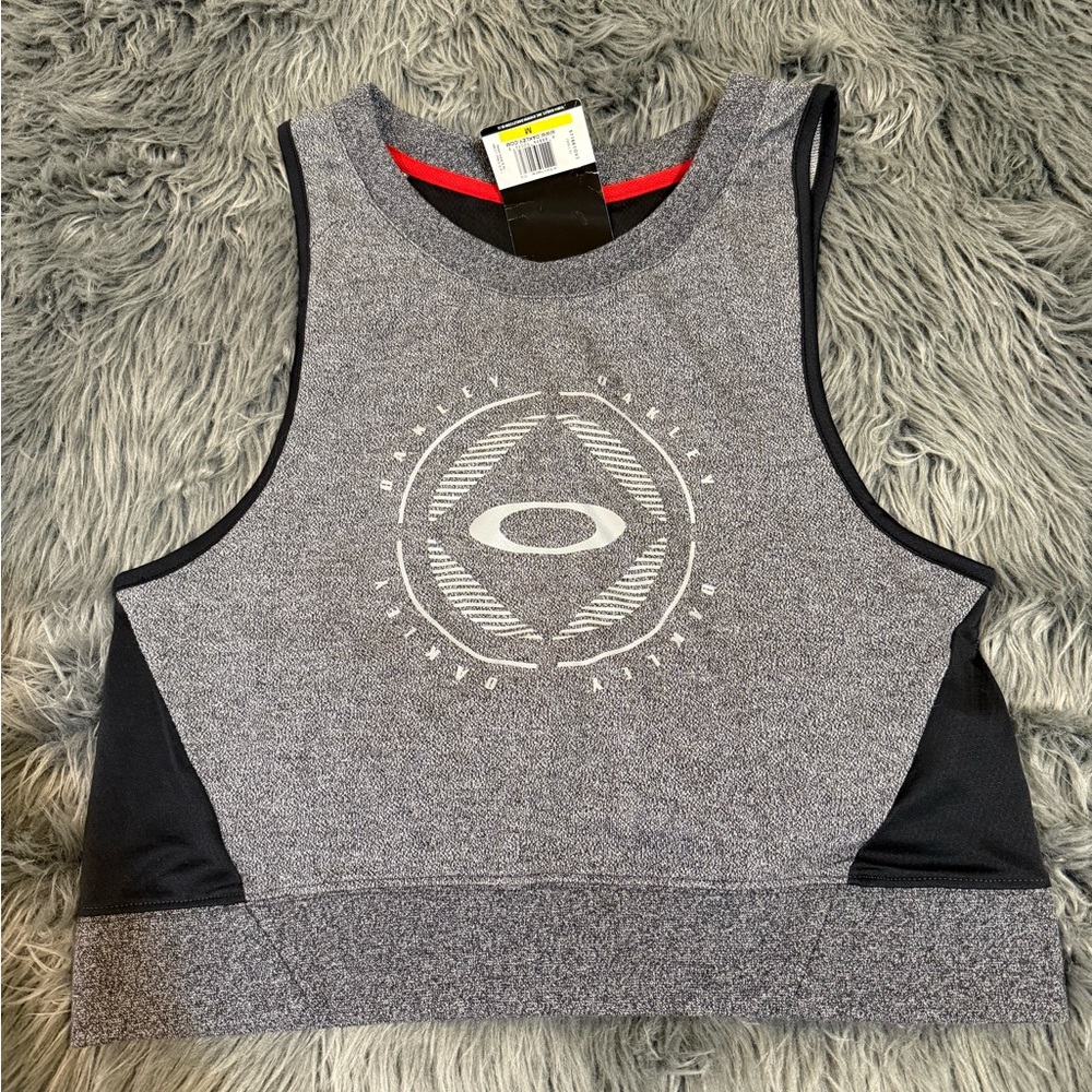 Oakley Gray and Black Tank Top